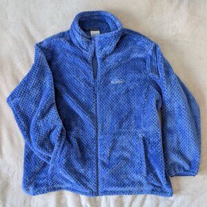 Columbia thick and plushy zip up sweater